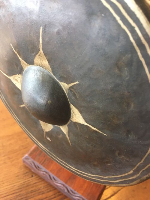fig 1. TEAK ELEPHANT TABLE GONG