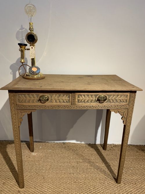 Georgian Oak Side Table