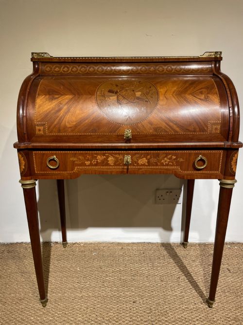 French Cylinder Desk