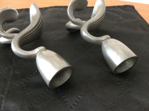 fig 3. PAIR JUST ANDERSEN ART DECO CANDLESTICKS 