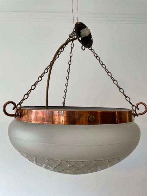 Art Deco “Flycatcher” Lamp