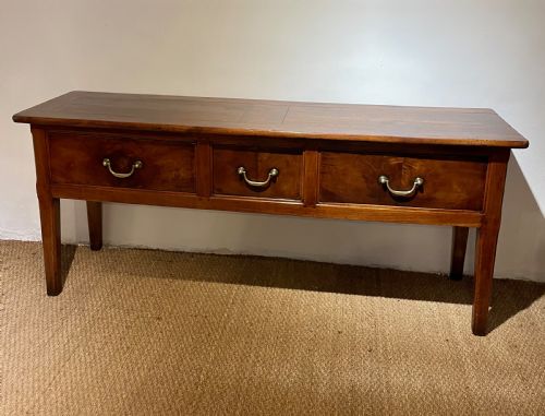 Cherry Wood Dresser Base