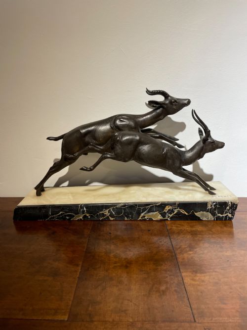 Art Deco Sculpture by Plagnet