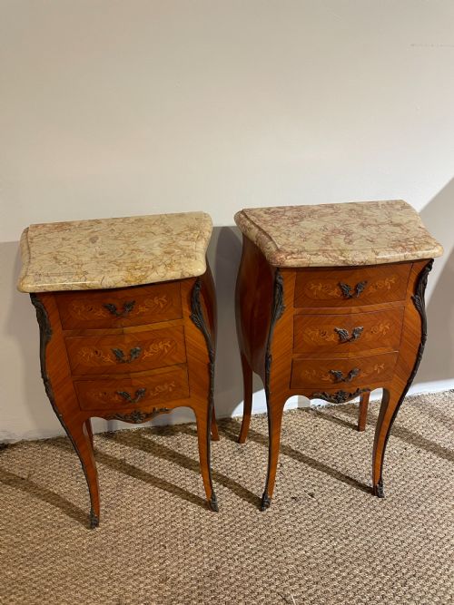 Pair of Bedside Cabinets