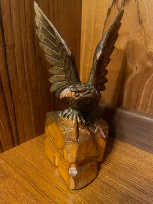 Black Forest Carving of an Eagle
