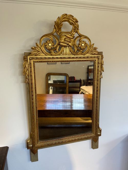 1930’S French Pier Mirror 

