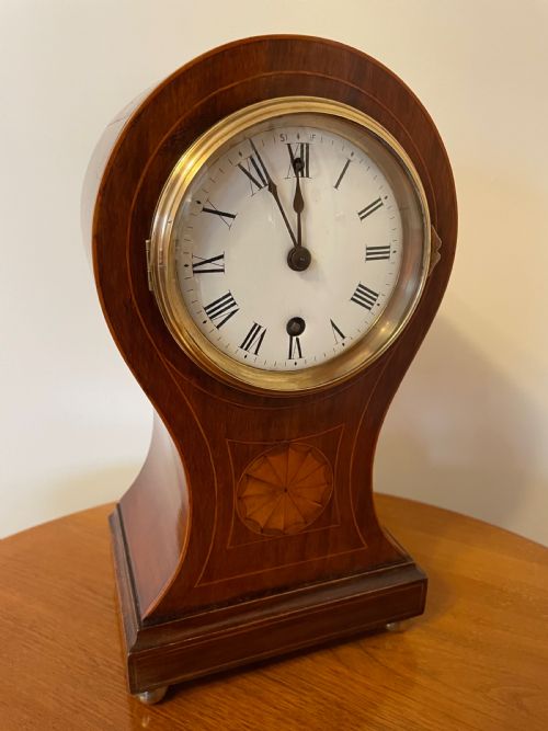 Mahogany Mantel Clock