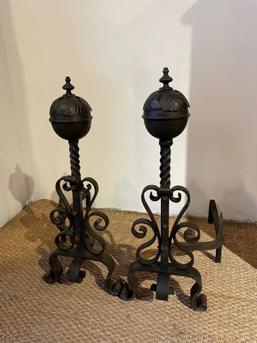 Pair of Fire Dogs / Andirons