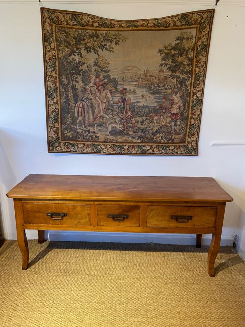 Cherry Wood Dresser Base / Server