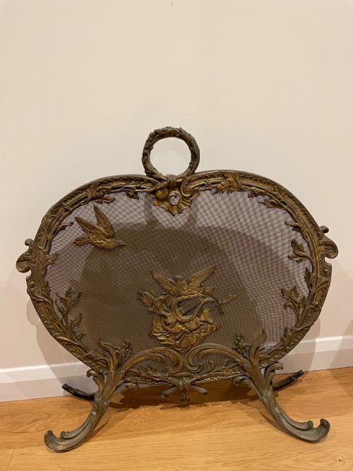 Rococo Style Fire Guard / Spark Guard