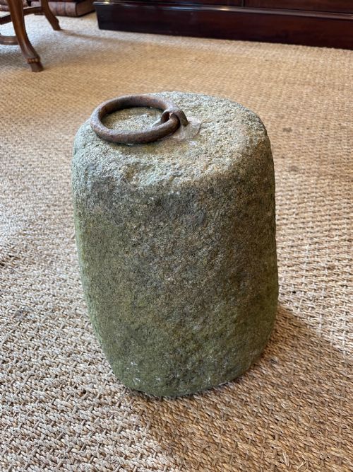 Antique Granite Farm Weight