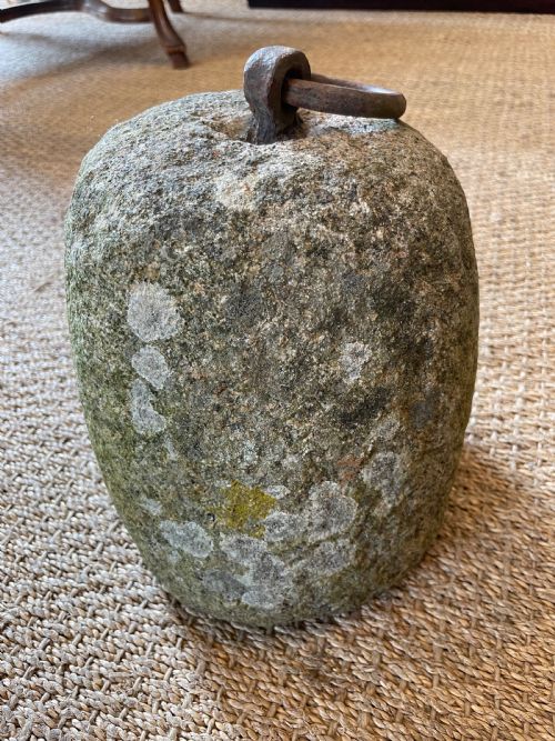 Antique Granite Farm Weight