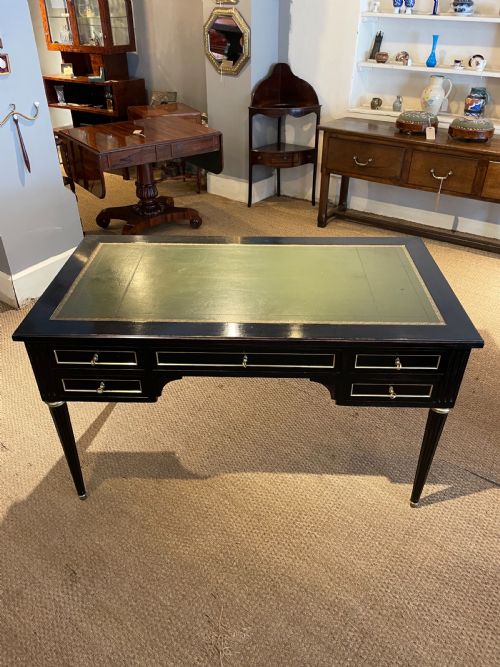 Ebonised Writing Desk