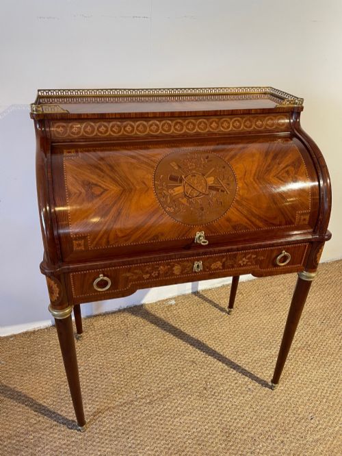 French Cylinder Desk