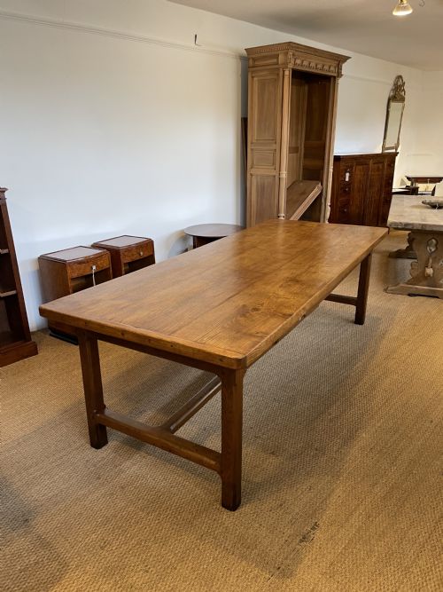 Oak Farmhouse Table