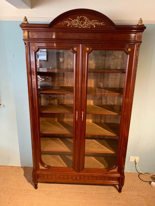 Mahogany Bookcase , 2 Doors