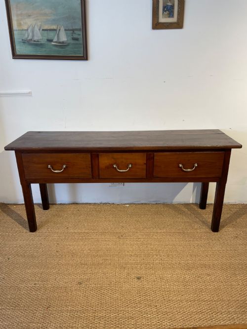 Cherry Wood Dresser Base / Server