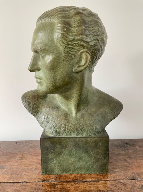 Art Deco Bust by “ Lucien Gibert  “