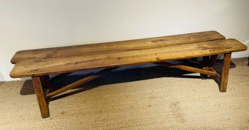 Pair of Cherrywood Benches