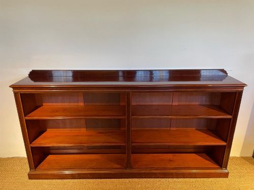 Large Victorian Mahogany Bookcase