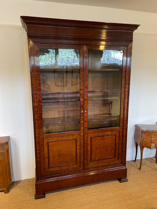 Mahogany 2 Door Bookcase