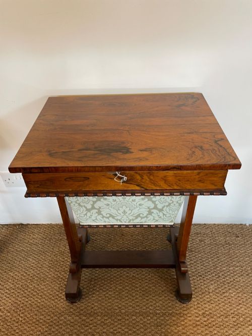 Victorian Rosewood Work Table / Side Table