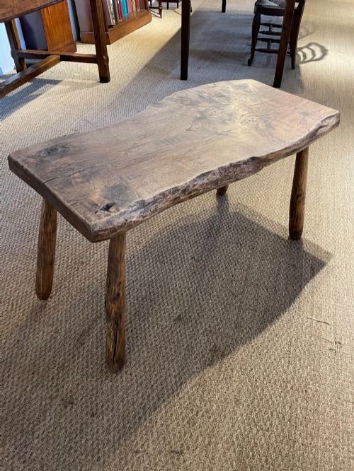 Rustic Scrubbed Oak Coffee Table