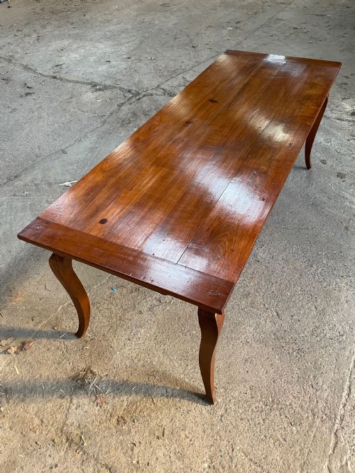 Cherry Wood Farm Table
