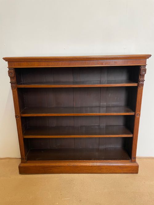 Victorian Open Bookcase