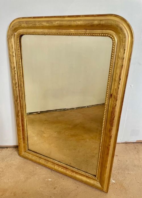 Antique Gilt Mirror
