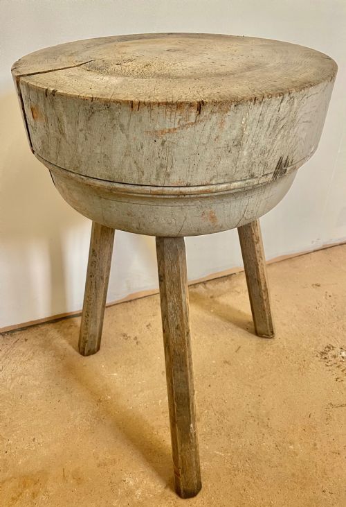 Antique Chopping Block