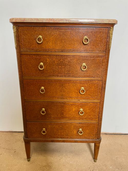 Marble Topped Chest of Drawers