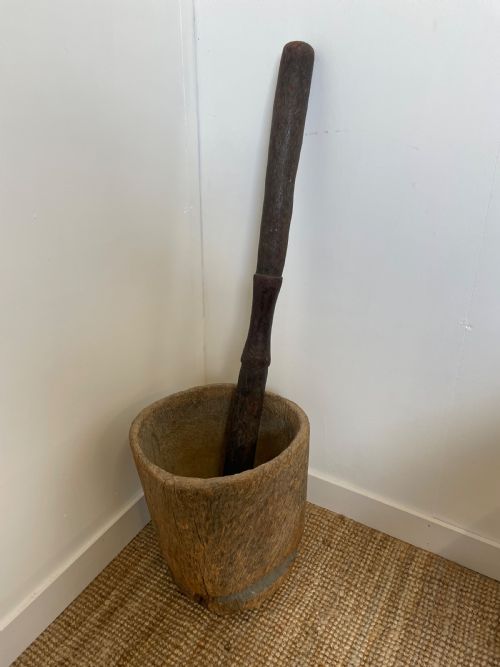 African Pestle and Mortar