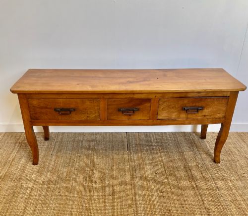Cherry Wood Dresser Base / Server