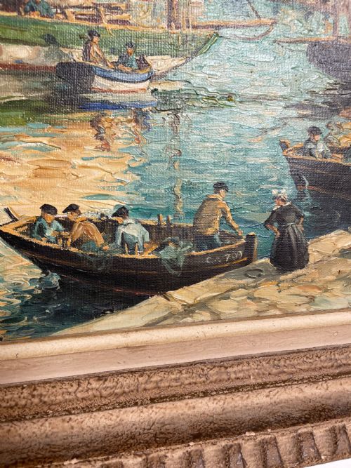 BRETON SEASCAPE HARBOUR SCENE - ADDITIONAL PHOTO 4