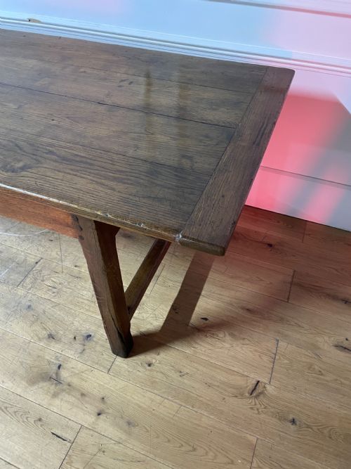 ANTIQUE OAK FARMHOUSE TABLE 33 METERS - ADDITIONAL PHOTO 6