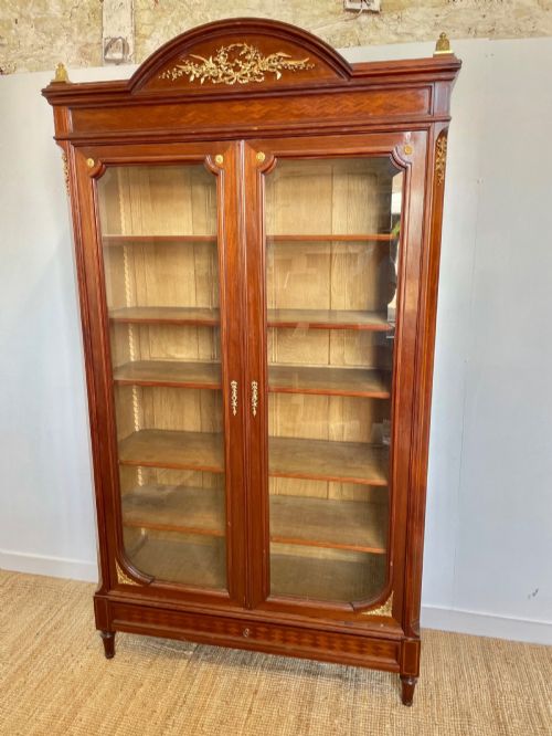 Mahogany 2 Door Bookcases