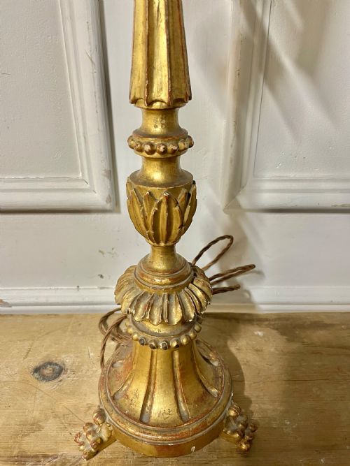 TALL ITALIAN TABLE LAMP - ADDITIONAL PHOTO 2