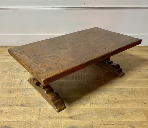 Refectory Style Oak Coffee Table