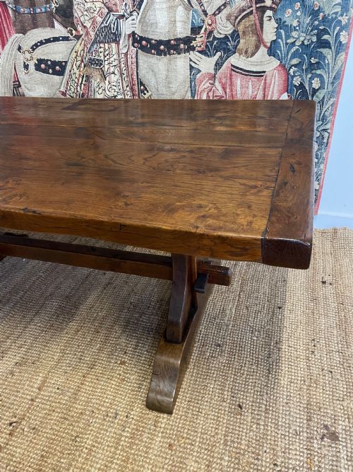 fig 1. Small oak refectory table