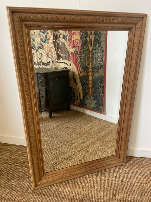 Scrubbed Walnut Mirror