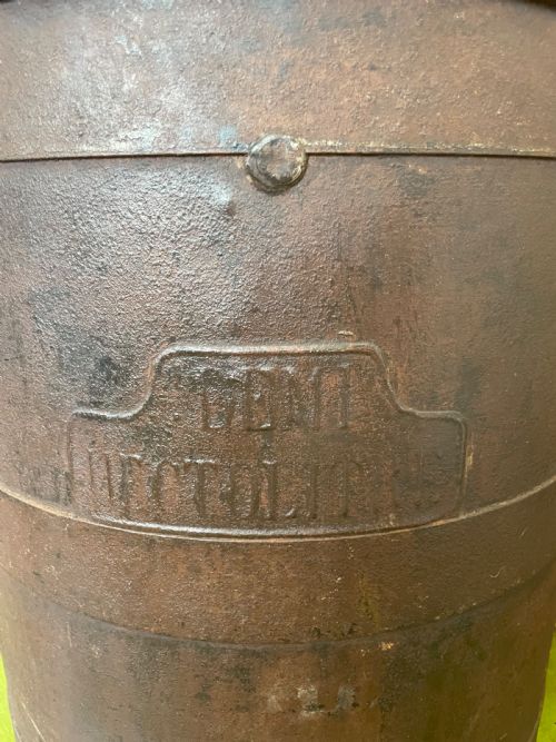 ANTIQUE INDUSTRIAL MEASURE LOG BIN - ADDITIONAL PHOTO 2