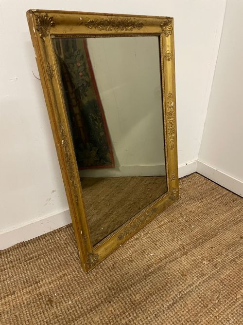 Antique French Gilt Mirror 106 X 80