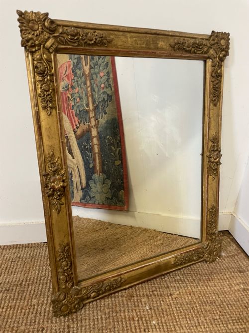 19th Century Gilded Wall Mirror
