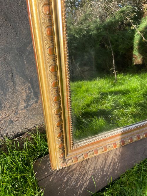 19TH CENTURY GILDED OVER MANTLE - ADDITIONAL PHOTO 4