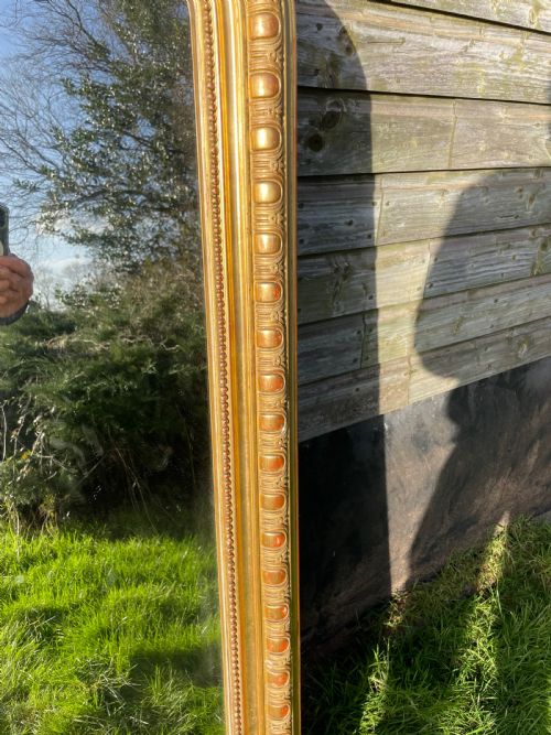 19TH CENTURY GILDED OVER MANTLE - ADDITIONAL PHOTO 8