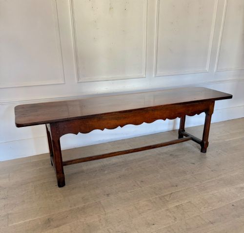 18TH CENTURY OAK CONSOLE TABLE SERVING TABLE