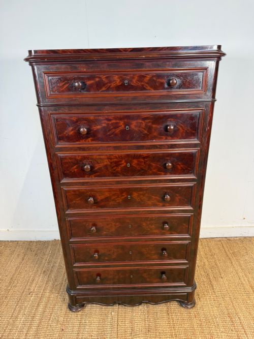 TALL NARROW CHEST OF DRAWERS SEMAINIER - ADDITIONAL PHOTO 2
