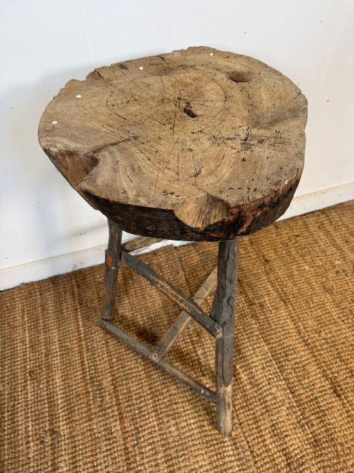 RUSTIC CHOPPING BLOCK BUTCHERS BLOCK - ADDITIONAL PHOTO 1