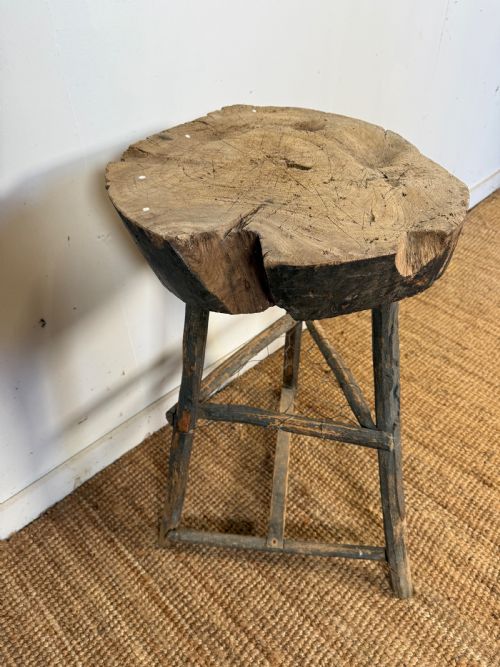 RUSTIC CHOPPING BLOCK BUTCHERS BLOCK - ADDITIONAL PHOTO 2
